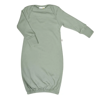 Bamboo Baby Sleep Gown-moss