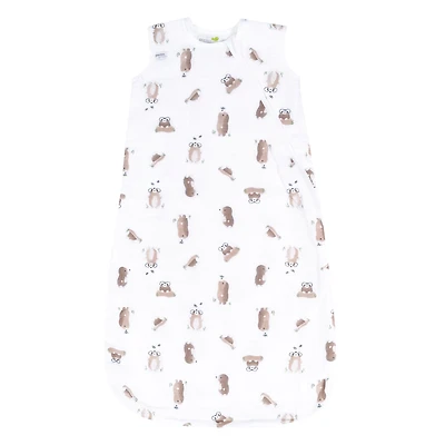 Muslin Sleep Bag 0-36 months - Taupe