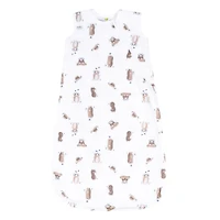 Muslin Sleep Bag 0-36 months - Taupe