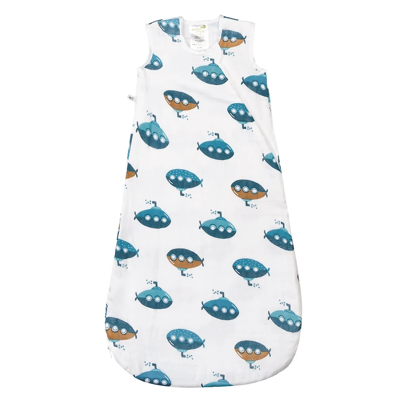 Muslin Sleep Bag 0-36 months - Submarine