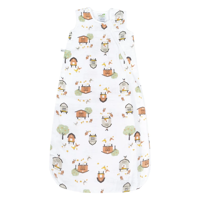Muslin Night Bag 0-36 months - Closed
