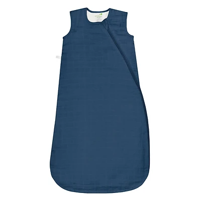 4-Ply Cotton Muslin Sleep Bag 0-36 months - Navy