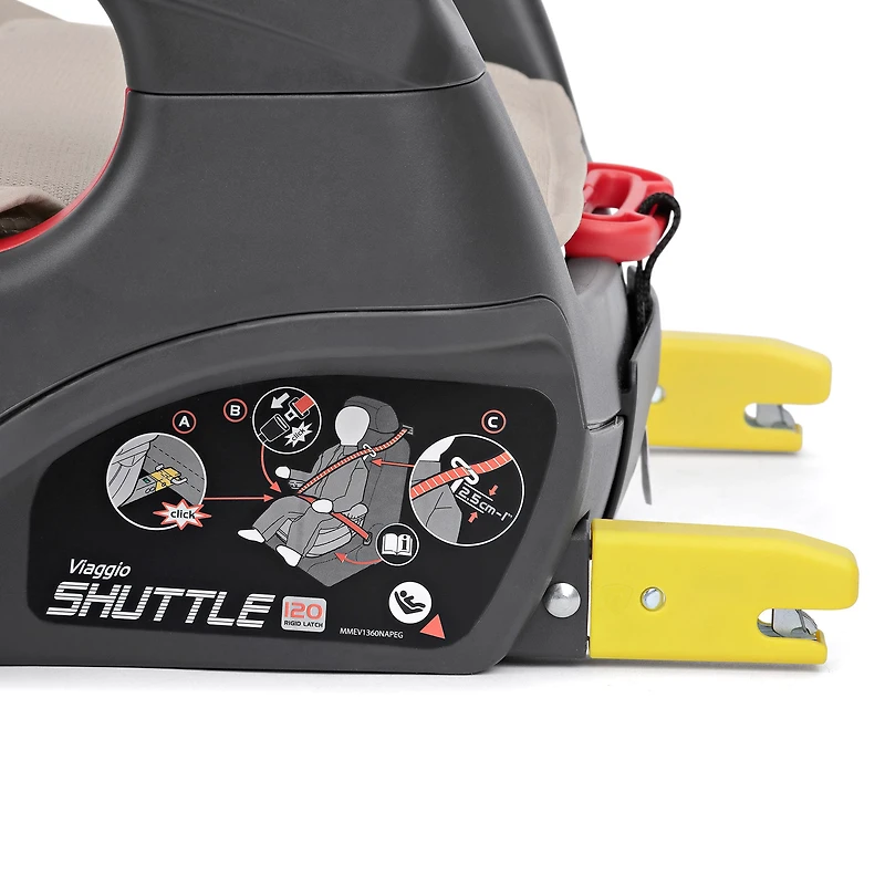 Siège d'Appoint Rehausseur Viaggo Shuttle 120lb - Astral