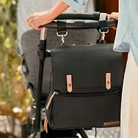 Meta Diapers Backpack - Black Matte Canvas