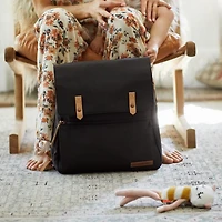 Meta Diapers Backpack - Black Matte Canvas