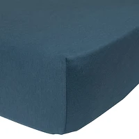 Denim Crib Fitted Sheet