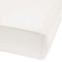 Baby Crib Fitted Sheet - Ivory Bamboo