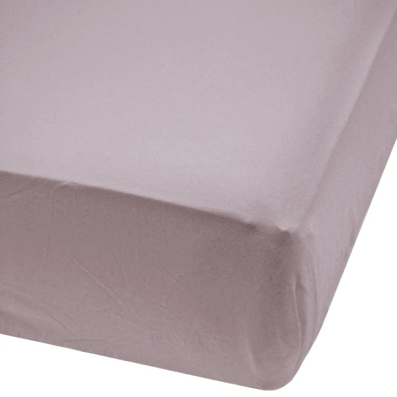 Baby Crib Fitted Sheet - Plum Bamboo