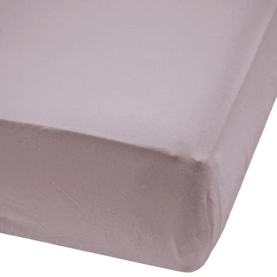 Baby Crib Fitted Sheet - Plum Bamboo
