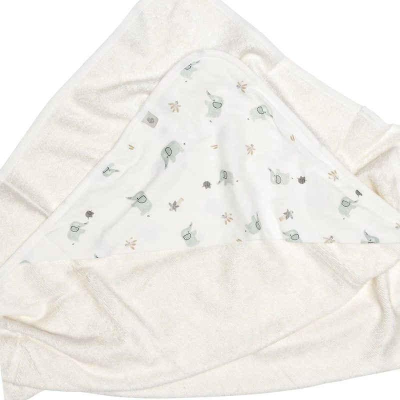 Bamboo Hooded Towel - Elephant