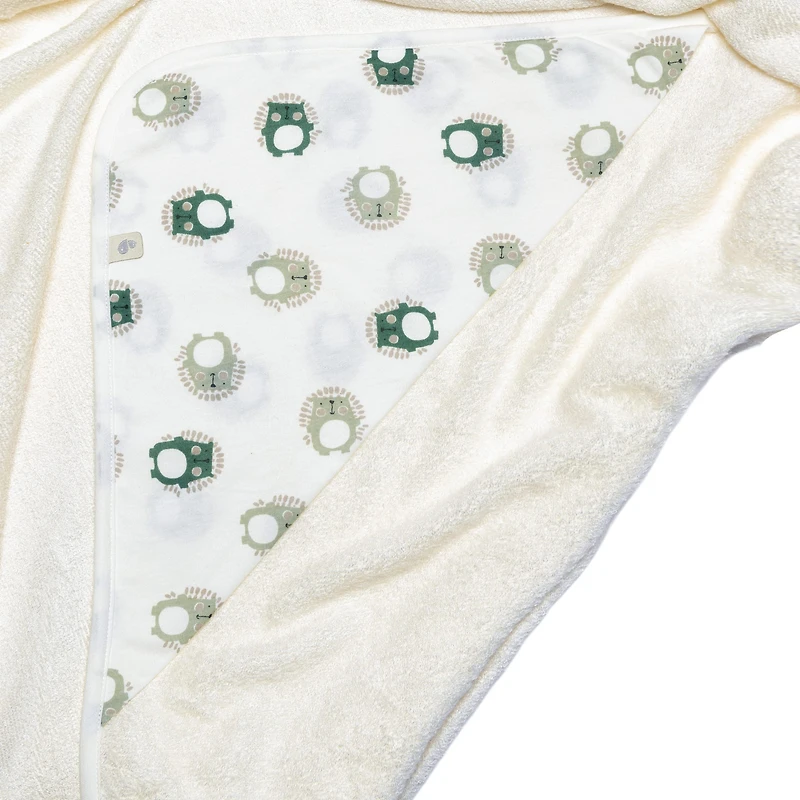 Serviette à Capuchon en Bambou - Hérissons2