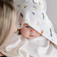 Bamboo Hooded Towel - Prairie