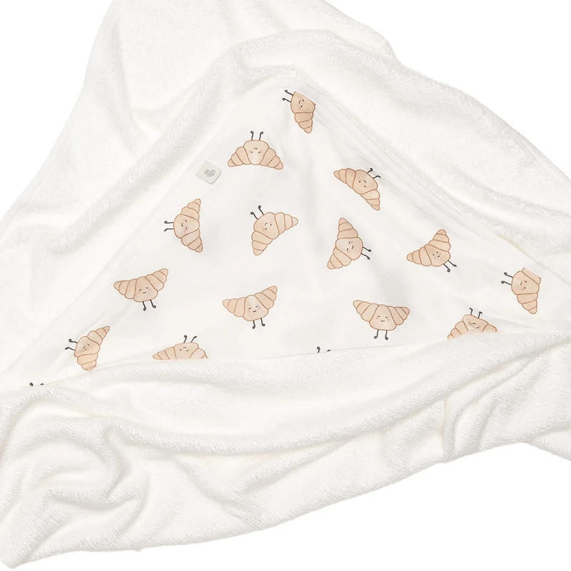 Serviette à Capuchon Bambou - Croissants