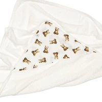 Serviette à Capuchon Bambou - Oursons