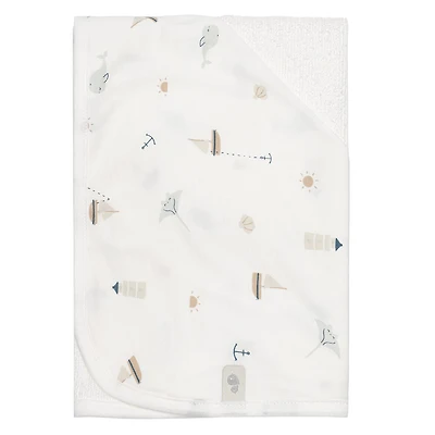 Bamboo Hooded Towel - Ocean