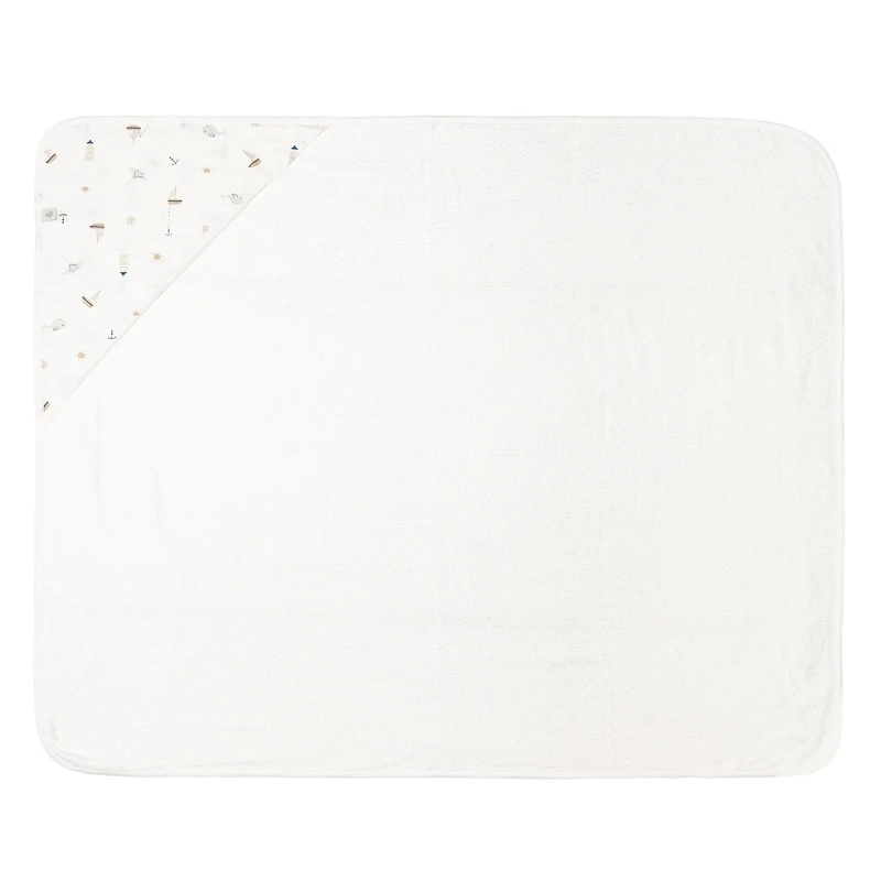 Bamboo Hooded Towel - Ocean