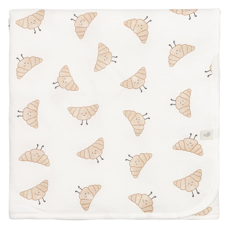 Couverture en Bambou - Croissants