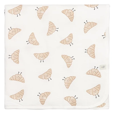 Couverture en Bambou - Croissants