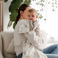 Bamboo Quilted Blanket-leaves