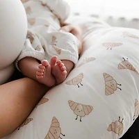 Coussin d'Allaitaitement Bambou - Croissants