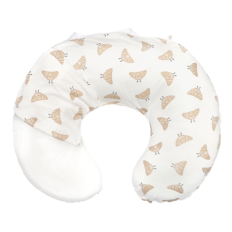 Coussin d'Allaitaitement Bambou - Croissants