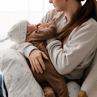 Coussin d'Allaitement Bambou - Océan