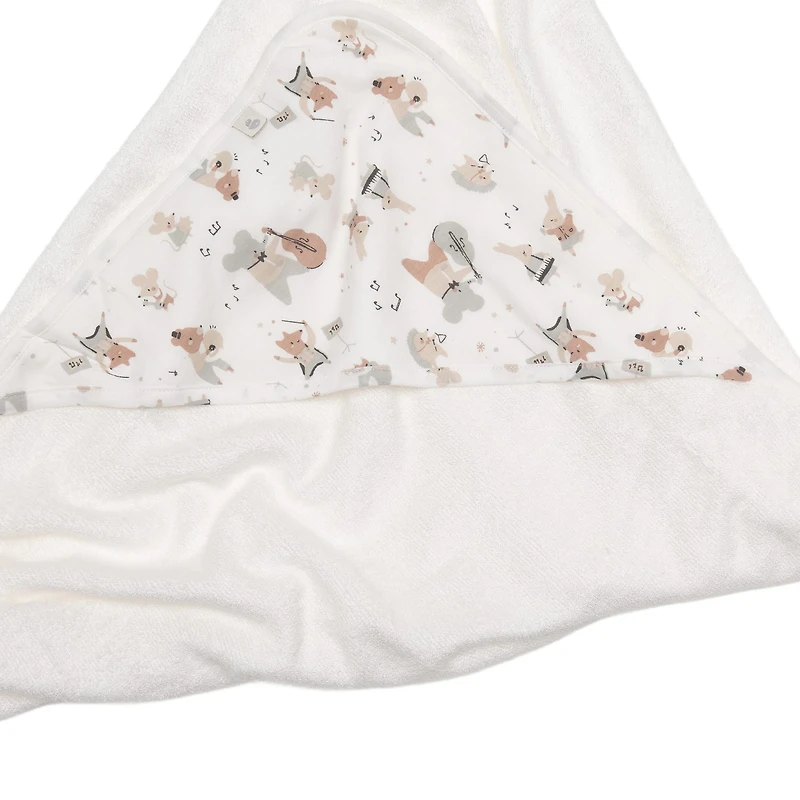 Bamboo Hooded Towel-music