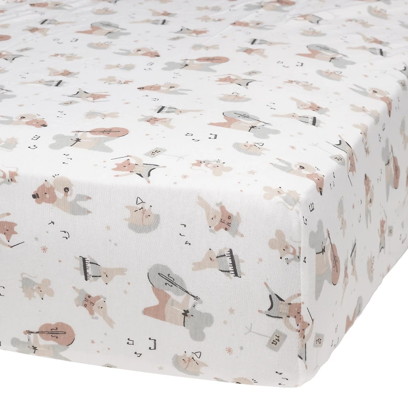 Crib Fitted Sheet-music
