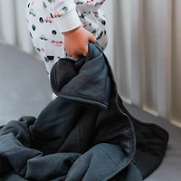 Couverture Bambou - Charcoal