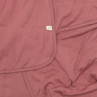 Bamboo Quilted Blanket Raspber