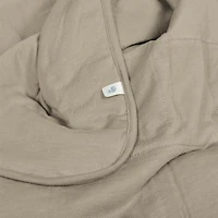 Couverture Bambou - Taupe