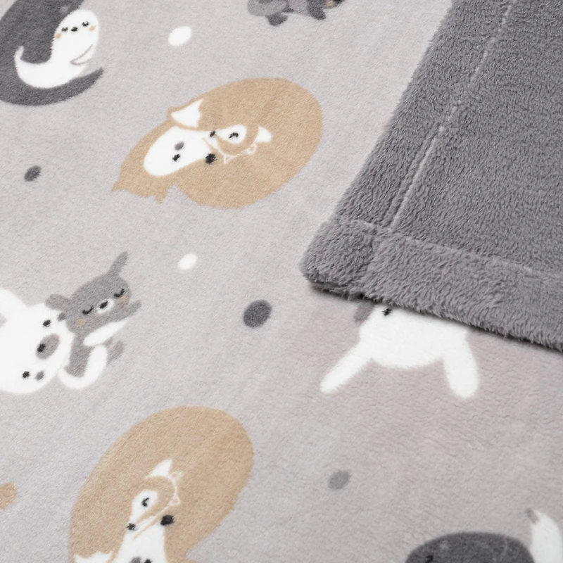 Couverture Peluche - Familles
