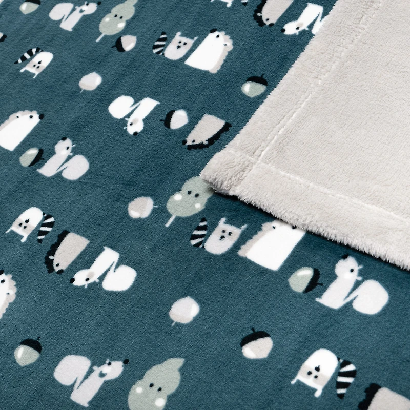 Plush Blanket - Animals