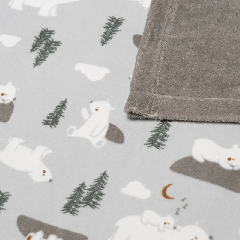 Polar Bear Plush Blanket
