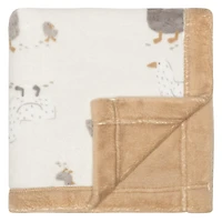 Couverture Peluche Oies