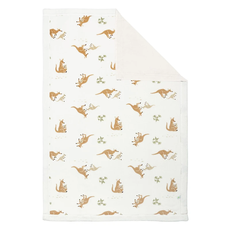 Couverture Peluche Kangourous