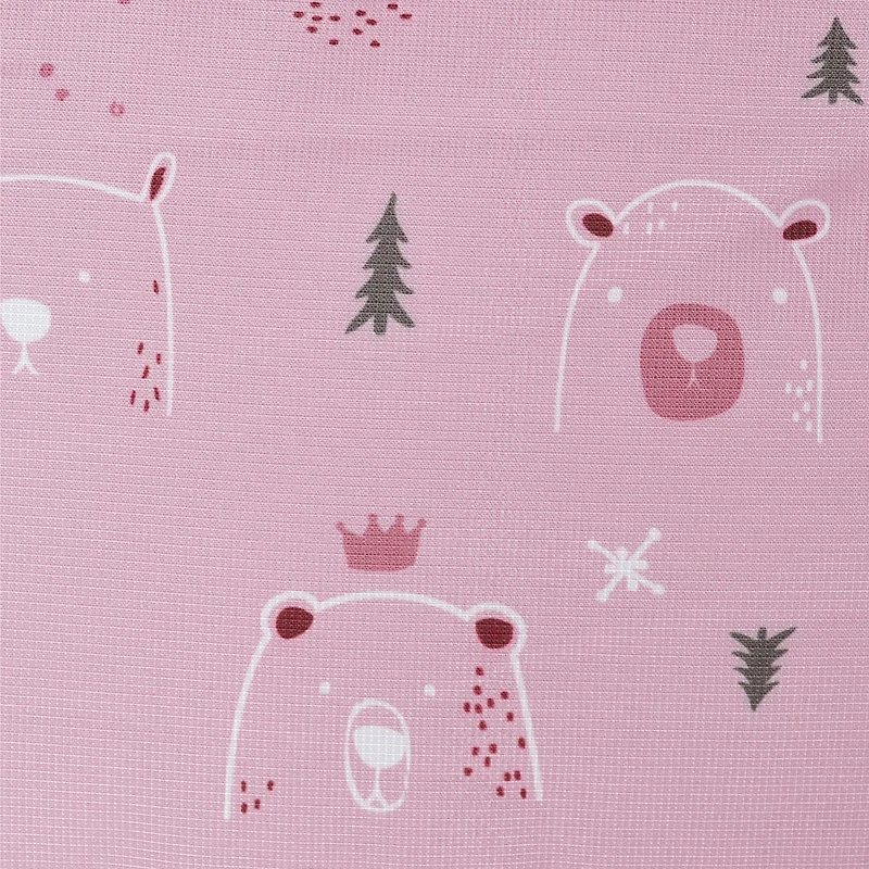 Car Seat Cover - Pink Bear