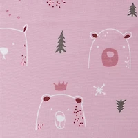 Car Seat Cover - Pink Bear