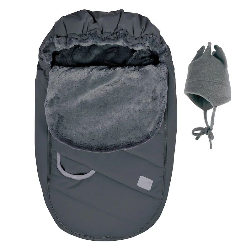 Textured Car Seat Cover - Charcoal