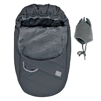 Textured Car Seat Cover - Charcoal