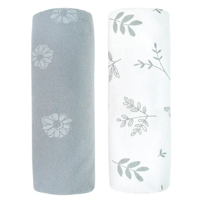 Set of 2 Flannel Blankets