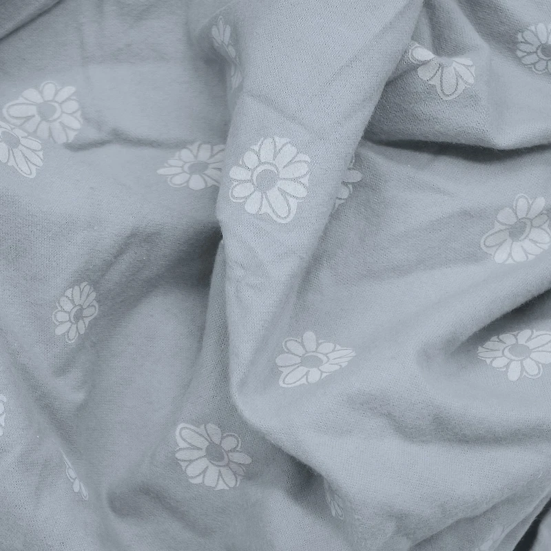 Ensemble de 2 Couvertures en Flanelle - Marguerites