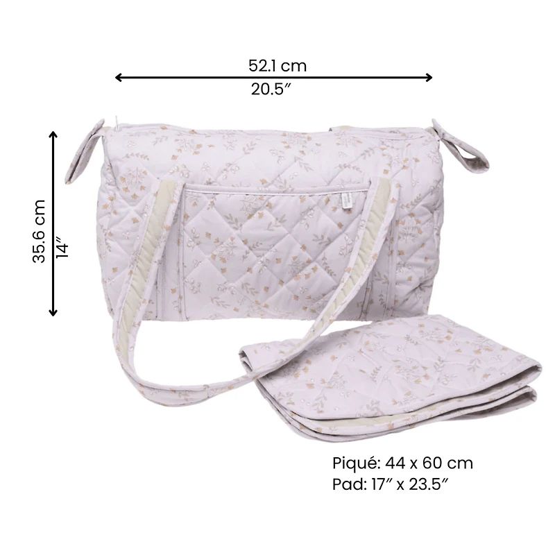Diapers Bag - Floral