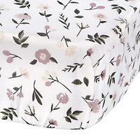Drap Contour pour Lit de Bébé - Floral