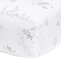 Drap Contour pour Lit de Bébé - Forêt
