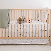 Drap Contour pour Lit de Bébé - Forêt