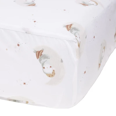 Drap Contour Bébé Hiboux