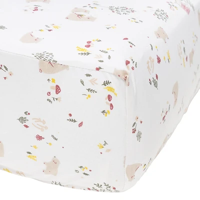 Baby Crib Fitted Sheet - Bear
