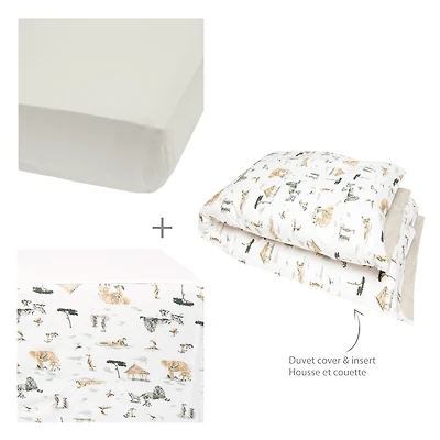 Literie 4 Morceaux - Safari