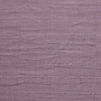 Baby Crib Fitted Sheet - Plum Muslin